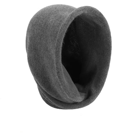 Capuche douce et chaude - Gris foncé - Ajustable (du 54 au 59) | La boutique du chapeau