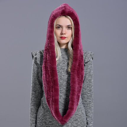 Capuche écharpe - Gris - Adulte | La boutique du chapeau