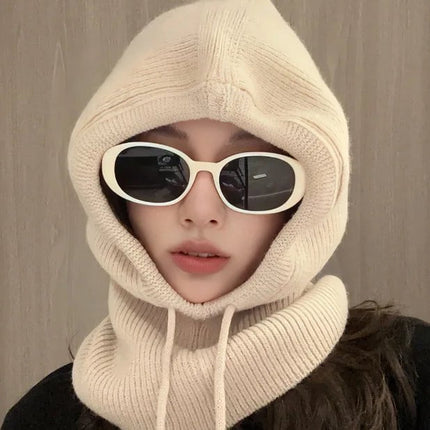 Capuche en laine femme - Beige - Ajustable (du 54 au 59) | La boutique du chapeau