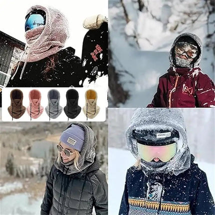 Capuche épaisse et chaude - kaki - Ajustable (du 54 au 59) | La boutique du chapeau