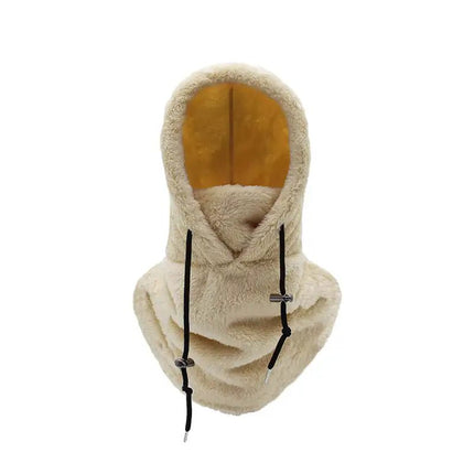 Capuche épaisse et chaude - Marron - Ajustable (du 54 au 59) | La boutique du chapeau