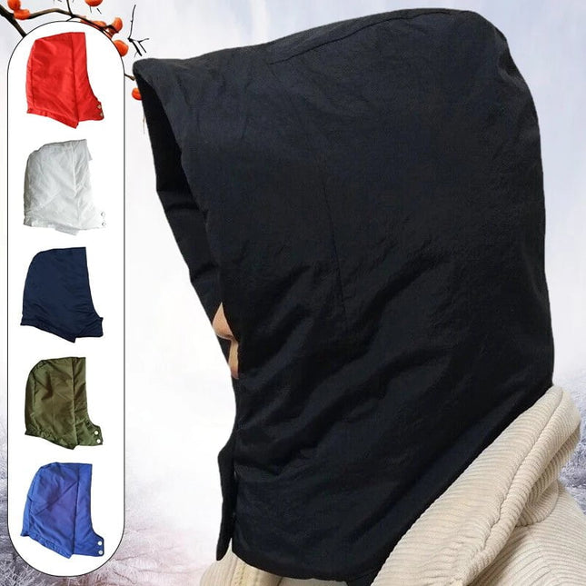 Capuche pour le froid - Noir - Ajustable (du 54 au 59) | La boutique du chapeau