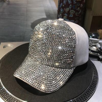 Casquette avec Strass et Paillettes - Gris - Adulte | La boutique du chapeau