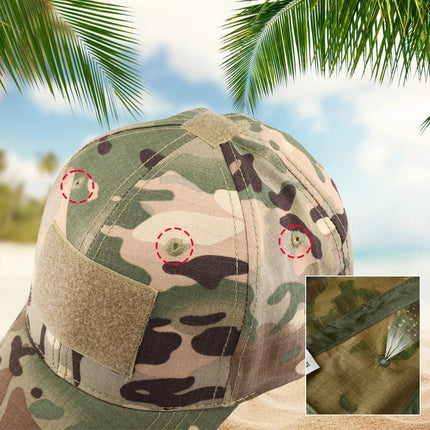 Casquette Camouflage - 08 - Ajustable (du 54 au 59) | La boutique du chapeau