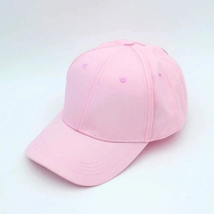 Casquette de baseball à queue de cheval - A - rose - Adulte | La boutique du chapeau