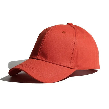 Casquette de baseball à queue de cheval - A - orange - Adulte | La boutique du chapeau