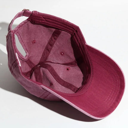 Casquette de baseball à queue de cheval - B - khaki - Adulte | La boutique du chapeau