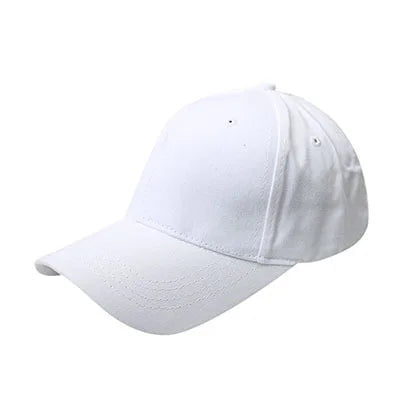 Casquette de baseball à queue de cheval - A - blanc - Adulte | La boutique du chapeau