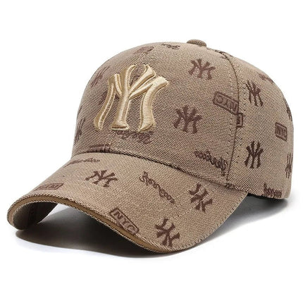 Casquette de baseball brodée - Marron - Adulte | La boutique du chapeau