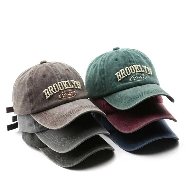 Casquette de baseball Brooklyn - Café - Ajustable (du 54 au 59) | La boutique du chapeau