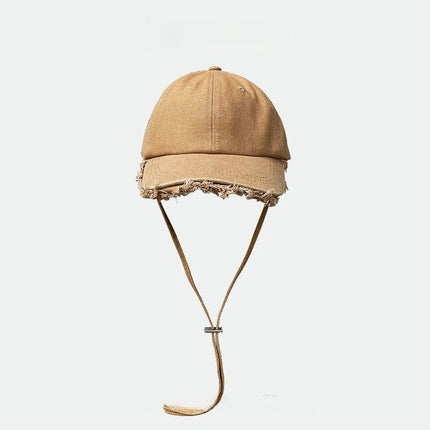 Casquette de baseball en coton - Khaki - M (56 - 58cm) | La boutique du chapeau