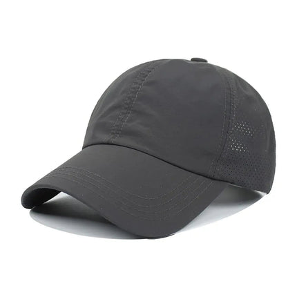 Casquette de baseball réglable - Noir - Ajustable (du 54 au 59) | La boutique du chapeau