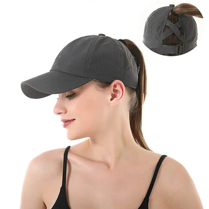 Casquette de baseball réglable - Noir - Ajustable (du 54 au 59) | La boutique du chapeau