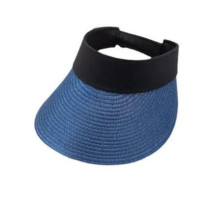 Casquette de paille - Bleu - Ajustable (du 54 au 59) | La boutique du chapeau