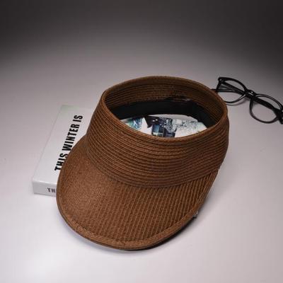 Casquette D'été pour Femmes Anti - uv Visière - Marron - Ajustable (du 54 au 59) | La boutique du chapeau