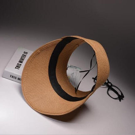 Casquette D'été pour Femmes Anti - uv Visière - Beige - Ajustable (du 54 au 59) | La boutique du chapeau