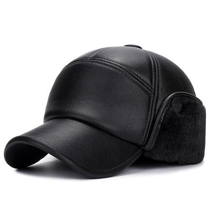 Casquette d'hiver pour hommes - Noir 1 - L (58 - 59cm) | La boutique du chapeau