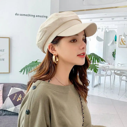 Casquette en coton et lin - Jaune - M (56 - 58cm) | La boutique du chapeau