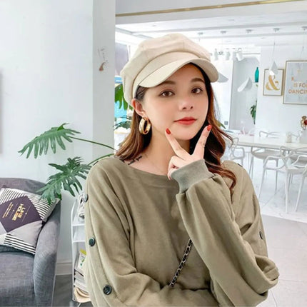 Casquette en coton et lin - Jaune - M (56 - 58cm) | La boutique du chapeau