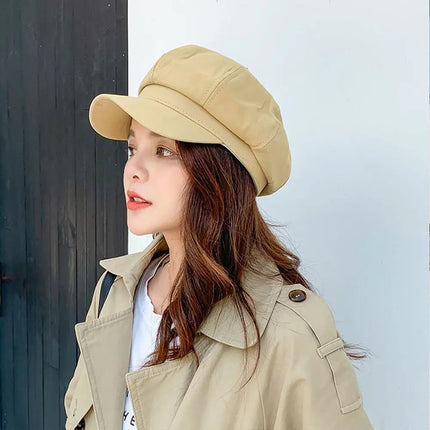 Casquette en coton et lin - Jaune - M (56 - 58cm) | La boutique du chapeau