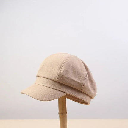 Casquette en coton et lin - Khaki - M (56 - 58cm) | La boutique du chapeau