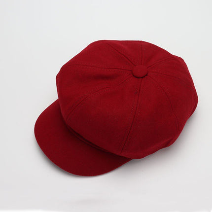 Casquette en laine - Bleu marine - M (56 - 58cm) | La boutique du chapeau