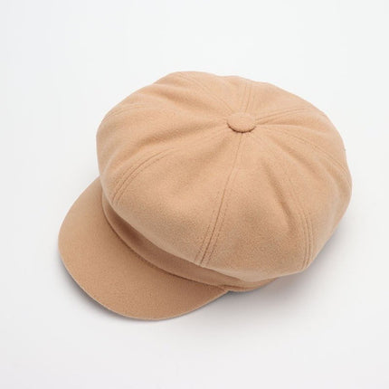 Casquette en laine - Bleu marine - M (56 - 58cm) | La boutique du chapeau