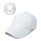 Casquette en maille respirante - Blanc - Ajustable (du 54 au 59) | La boutique du chapeau