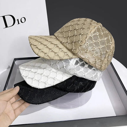 Casquette en Maille Respirante et Ajustable - Noir - Ajustable (du 54 au 59) | La boutique du chapeau