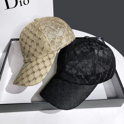 Casquette en Maille Respirante et Ajustable - Noir - Ajustable (du 54 au 59) | La boutique du chapeau