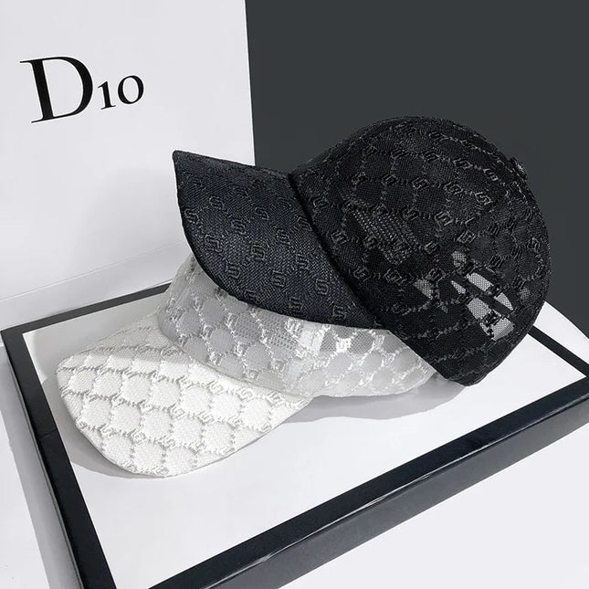 Casquette en Maille Respirante et Ajustable - Noir - Ajustable (du 54 au 59) | La boutique du chapeau
