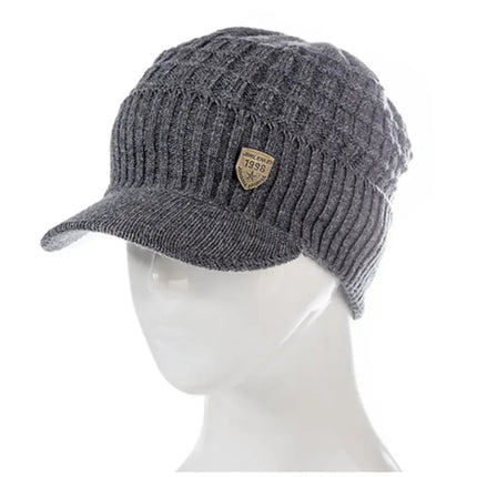 Casquette et cache - cou en coton - kaki - Ajustable (du 54 au 59) | La boutique du chapeau