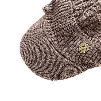 Casquette et cache - cou en coton - Gris - Ajustable (du 54 au 59) | La boutique du chapeau