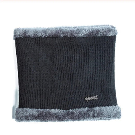 Casquette et cache - cou en coton - Cache - cou noir - Ajustable (du 54 au 59) | La boutique du chapeau