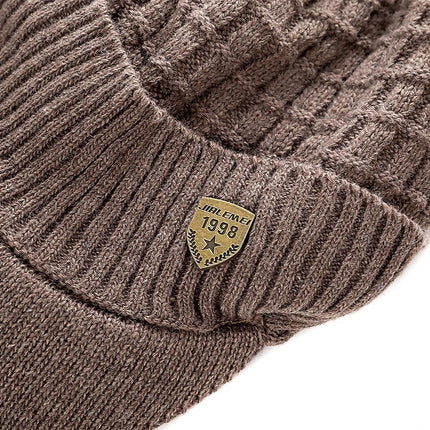 Casquette et cache - cou en coton - Gris - Ajustable (du 54 au 59) | La boutique du chapeau