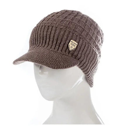Casquette et cache - cou en coton - kaki - Ajustable (du 54 au 59) | La boutique du chapeau