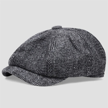 Casquette gavroche rétro - 9 - Ajustable (du 54 au 59) | La boutique du chapeau