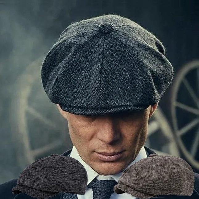 Casquette gavroche rétro - 8 - Ajustable (du 54 au 59) | La boutique du chapeau