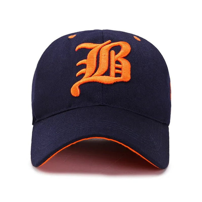 Casquette Hip - Hop brodée - Bleu - Ajustable (du 54 au 59) | La boutique du chapeau