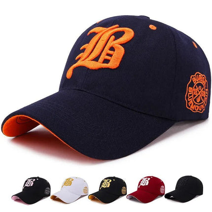 Casquette Hip - Hop brodée - Bleu - Ajustable (du 54 au 59) | La boutique du chapeau