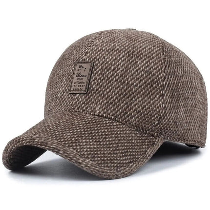 Casquette homme hiver - Gris - Ajustable (du 54 au 59) | La boutique du chapeau