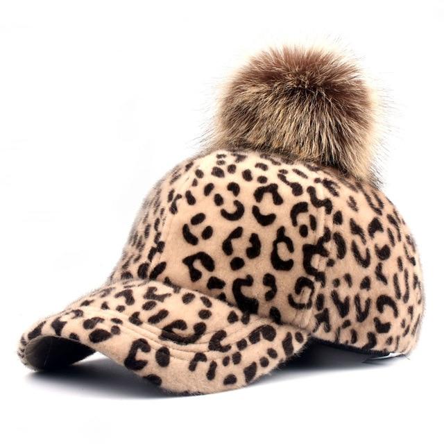 Casquette léopard pour femme - Adulte Léopard 1 - M (56 - 58cm) | La boutique du chapeau