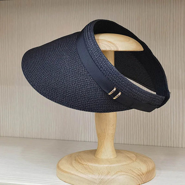 Casquette pare - soleil - Noir - Ajustable (du 54 au 59) | La boutique du chapeau