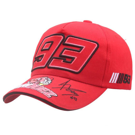Casquette racing - Rouge 1 - Ajustable (du 54 au 59) | La boutique du chapeau