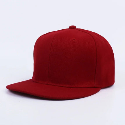 Casquette Snapback - Rouge - Ajustable (du 54 au 59) | La boutique du chapeau