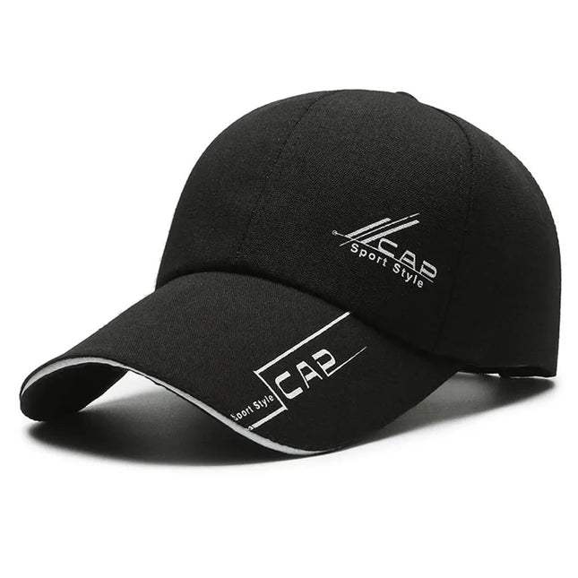 Casquette sport réglable - Noir/rouge - Ajustable (du 54 au 59) | La boutique du chapeau