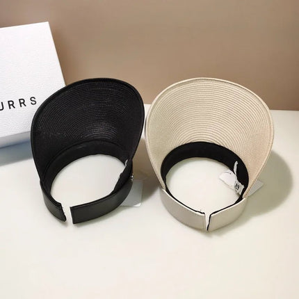 Casquette visière - Beige - Ajustable (du 54 au 59) | La boutique du chapeau