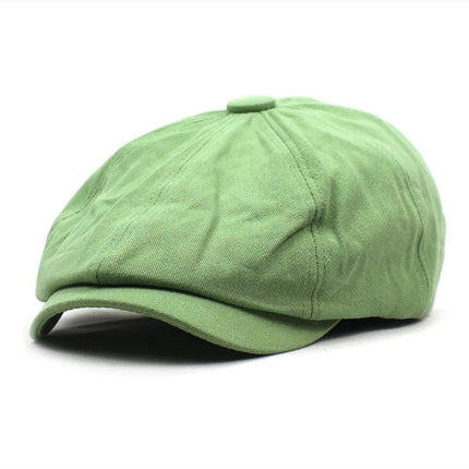 Casquettes de gavroche en coton - Bleu ciel - Ajustable (du 54 au 59) | La boutique du chapeau