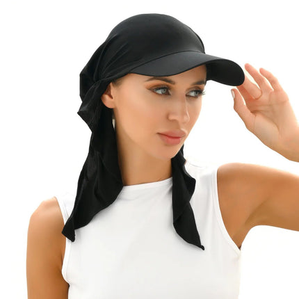 Casquettes Hijab - Noir - Ajustable (du 54 au 59) | La boutique du chapeau