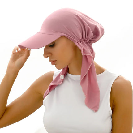 Casquettes Hijab - Blanc - Ajustable (du 54 au 59) | La boutique du chapeau